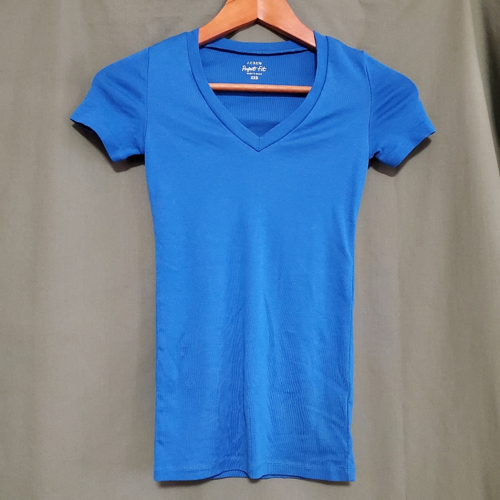 J. Crew Perfect Fit V-Neck Tee NWOT